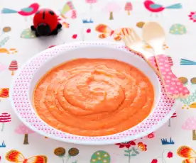 Crème de tomate au poulet - à partir de 12 mois