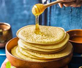 Crêpes mille trous - Baghrir