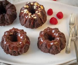 Mini chocolate bundts