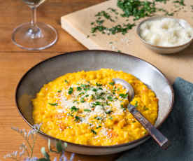 G´schwindes Kürbisrisotto