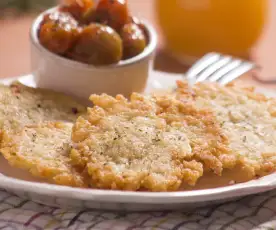 'Buñuelos' de papa sin gluten