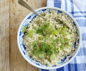 Arroz de coliflor