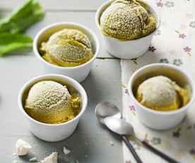 Glace à l'oseille