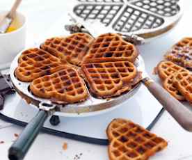Gaufres aux pépites de chocolat