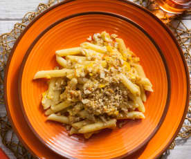 Penne peperoni e noci