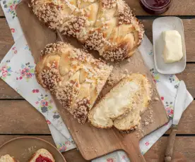 奶酥甜面包
