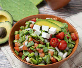 Ensalada de nopal