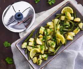 Patate e fagiolini al pesto (TM6)