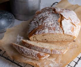 No Starter Sourdough Bread