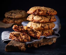 Galletas de chispas de chocolate