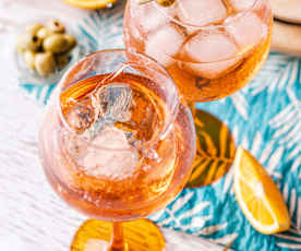 Cocktail Spritz aux agrumes