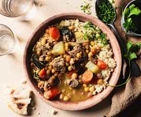 Couscous with Lamb and Vegetables