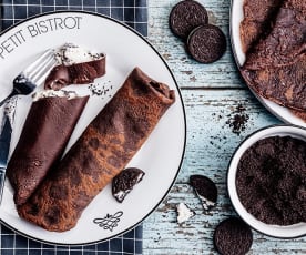 Roulé de crêpe au chocolat (FR)