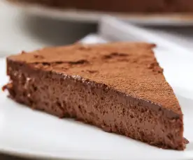 Marquise de chocolate