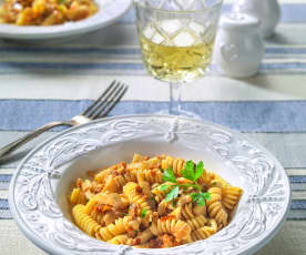 Fusilli risottati alle seppie