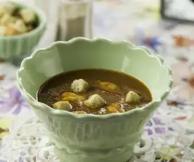 Bisque de marisco