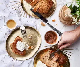 Cake à la crème de marrons