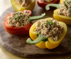 Dill Stuffed Peppers