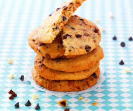 Cookies aux 3 chocolats