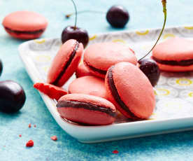 Macarons à la griotte