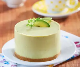 Tarta de aguacate