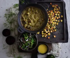 Assado festivo de tofu e legumes da Anabela Jacinto