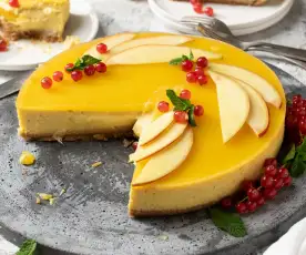 Cheesecake de mango