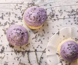 Cupcake al profumo di lavanda