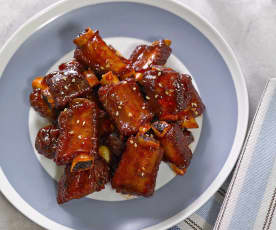 Sweet and sour pork ribs