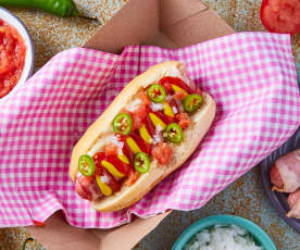 Hot dog del carrito