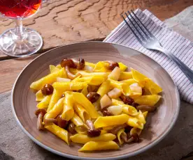 Garganelli chiodini e patate