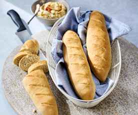 Vollwert-Brötchen/Baguettes