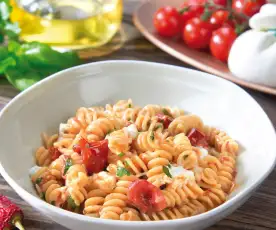 Fusilli tricolore