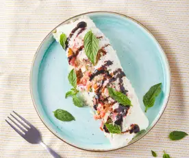 Caprese Egg White Omelet