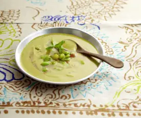 Velouté aux saveurs marocaines