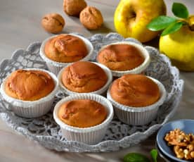 Muffin noci e mele renette