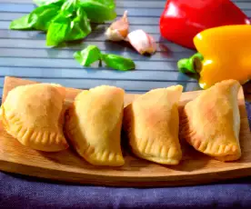 Panzerotti aux poivrons