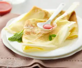 Crêpes au tofu soyeux