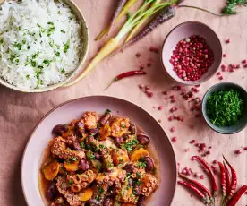 Feijoada de polvo