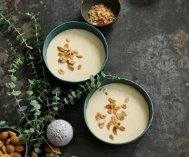 Mousse de amêndoa