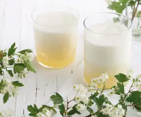 Pisco sour de ananás