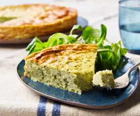 Clafoutis de courgettes sans gluten