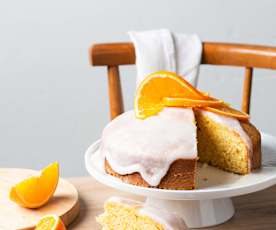 Bizcocho de aceite de oliva y naranja