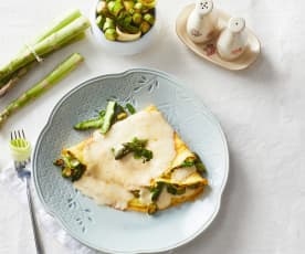 Crespelle agli asparagi