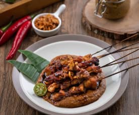 Madurese chicken satay