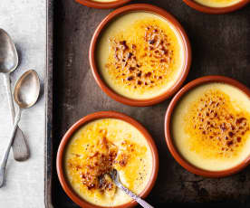 Crème brûlée (vegan)