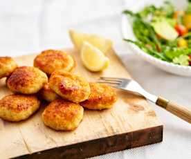 Nuggets de frango caseiros