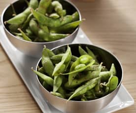 Edamame (habas tiernas de soja)