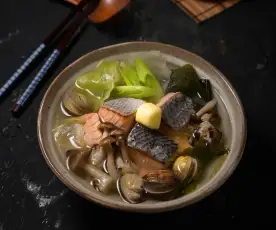 鮭魚奶油鍋