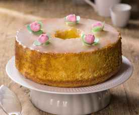 Chiffon cake al limone